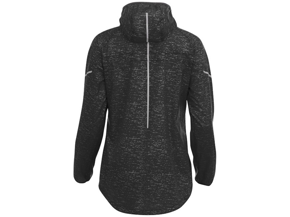 Куртка складная светоотражающая Signal женская, черный