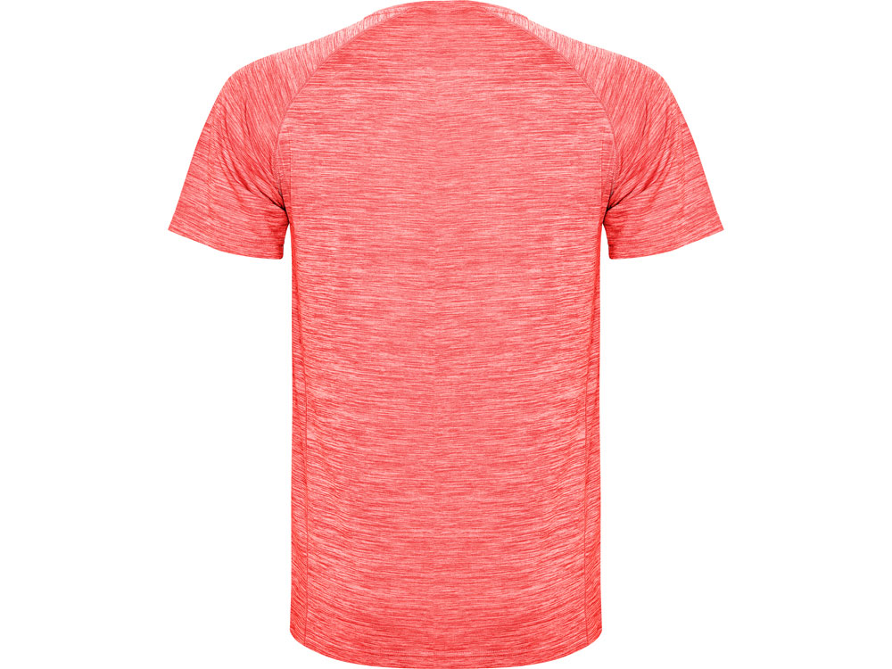 Спортивная футболка Austin детская, меланжевый неоновый коралловый
