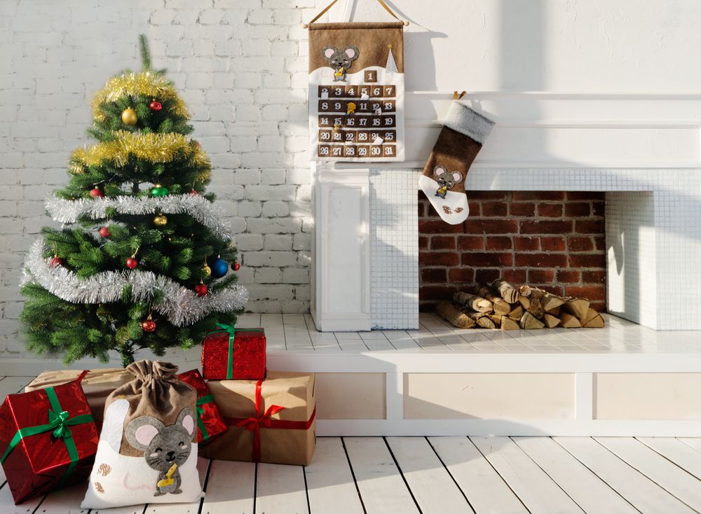 Мешок для подарков Noel — пример нанесения логотипа () | Print Logo