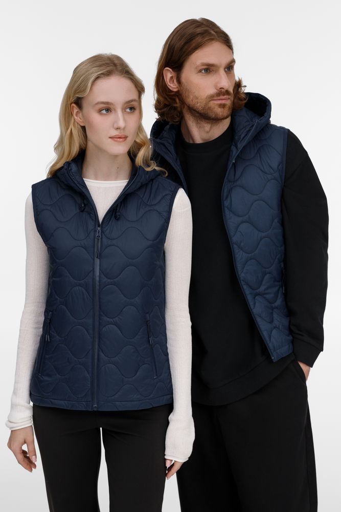 Жилет унисекс Tarnaby, темно-синий, размер 3XL