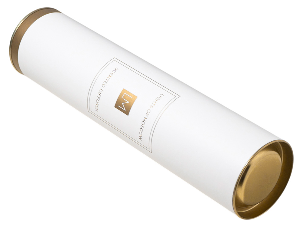 Ароматический диффузор с палочками, Россо: апельсин и клубника, дуб, 100 мл (без лого LM)