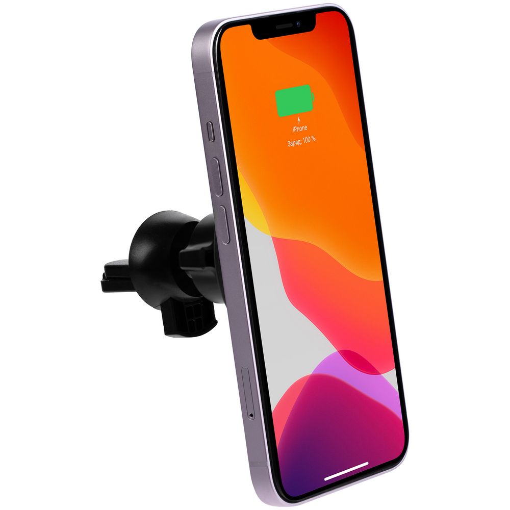 Держатель для смартфона Cooper Auto Wireless с беспроводной зарядкой фото на сайте Print Logo.