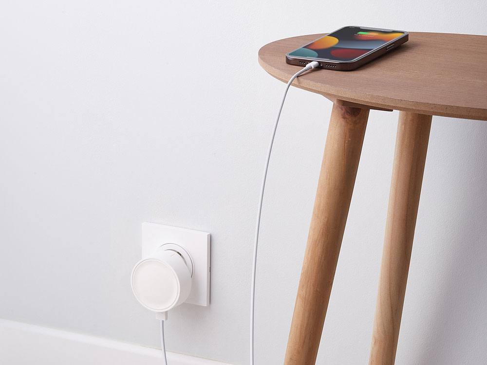 Адаптер питания USB Poweron, белый