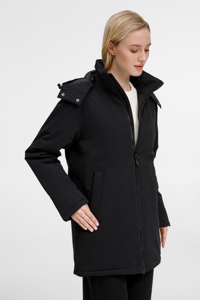 Куртка-парка унисекс Sfera, черная, размер 3XL