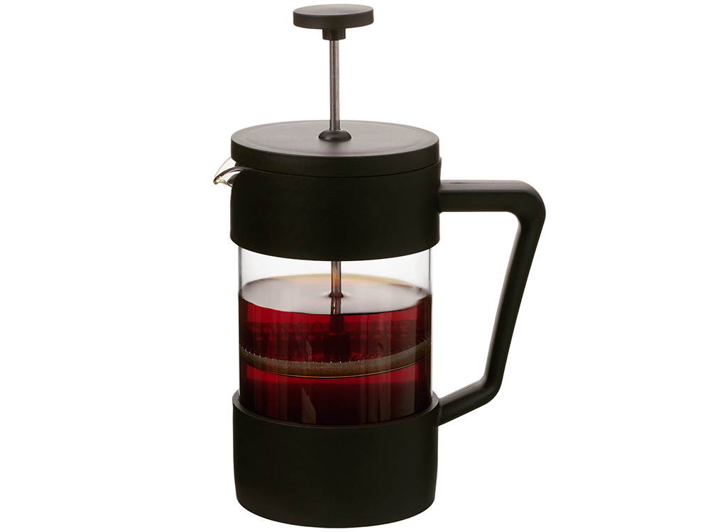 Пластиковый френч-пресс Intense, 600мл, черный