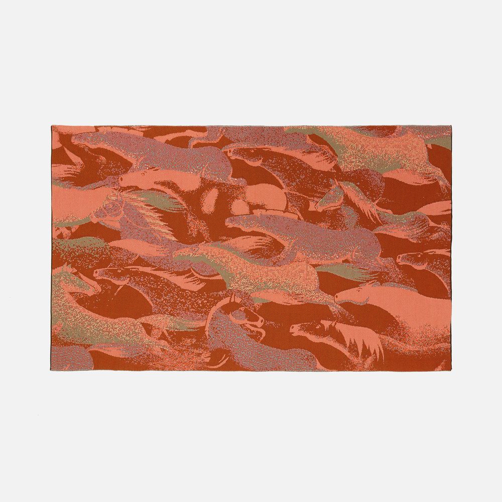 Плед «Огнегривые» фото на сайте Print Logo.