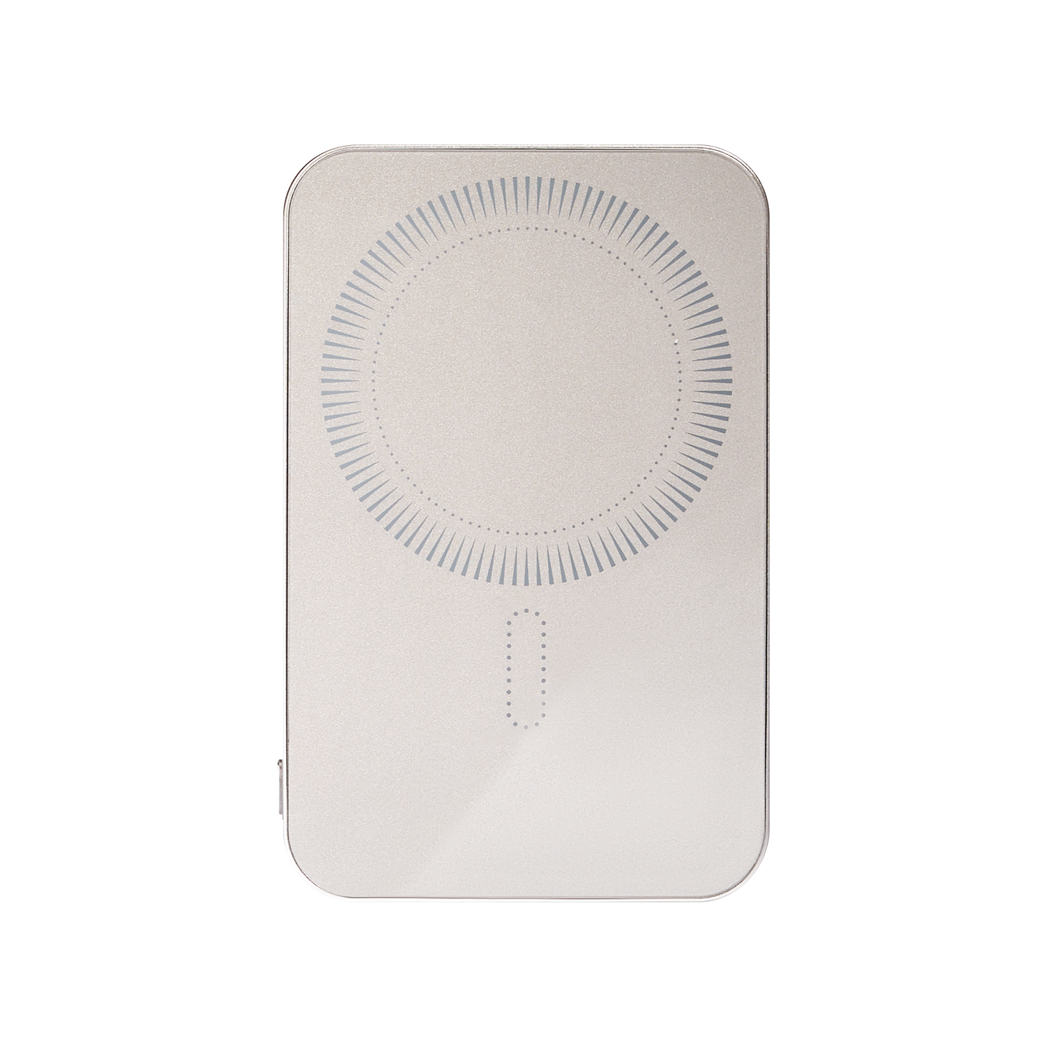 Внешний аккумулятор Артекс PD (Artex PD) 5000mAh с функцией беспроводной зарядки 15W, титановый