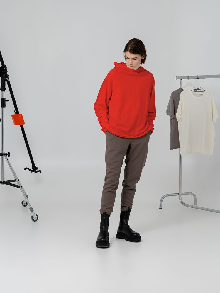 Худи Vozduh, красное, размер XL