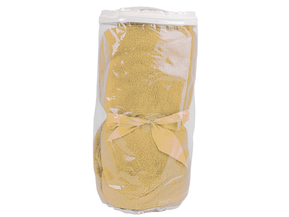 Плед в чехле Уют, желтый