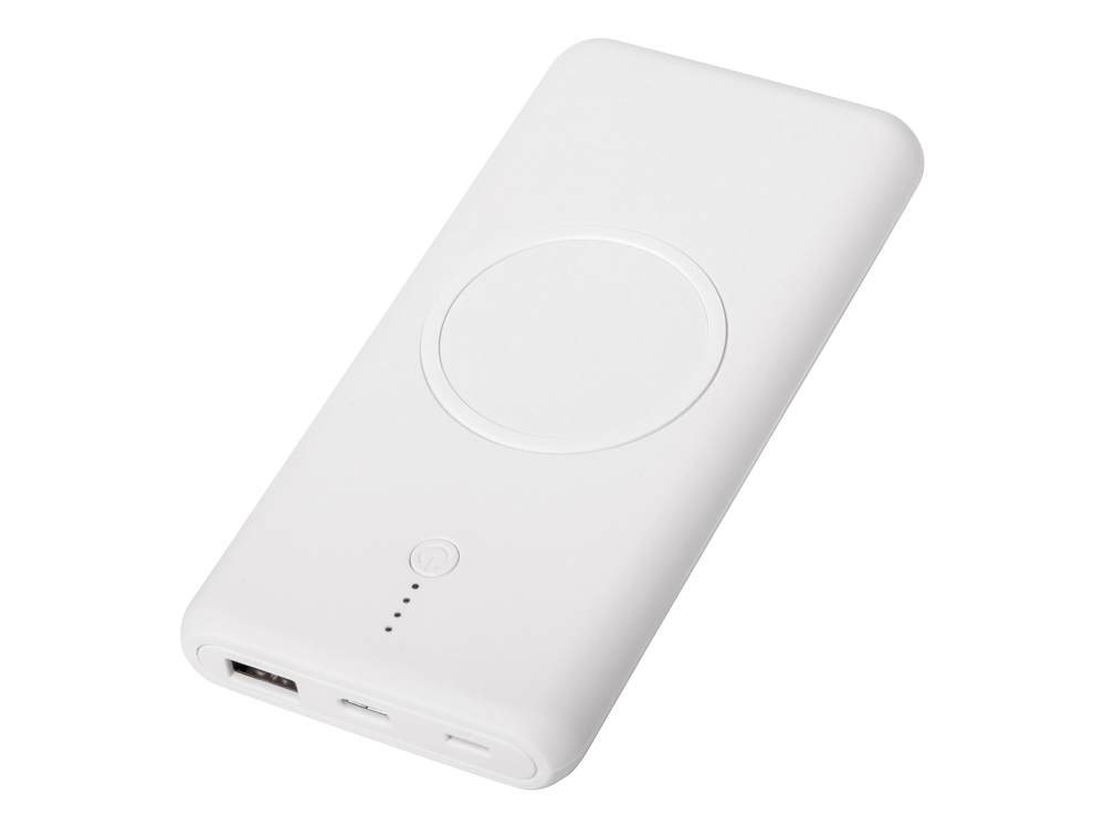 Внешний беспроводной аккумулятор c QC/PD Reload, 10000 mAh с логотипом Evolt | Print Logo
