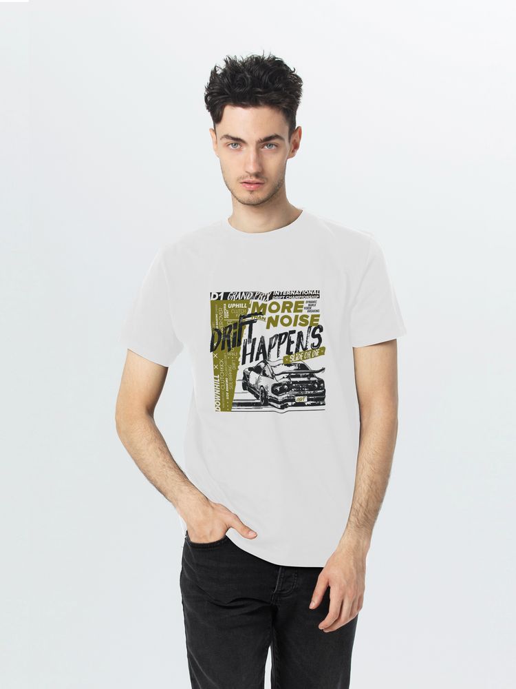 Футболка Drift с логотипом CoolColor | Print Logo