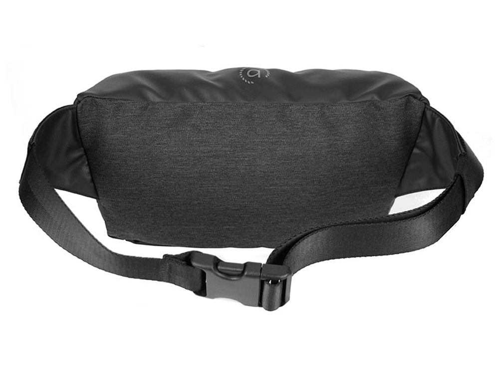Сумка на пояс BUGATTI КОСМОС | UNIVERSUM, графитовая, полиэстер меланж/тарпаулин, 27х5х15 см, 1 л
