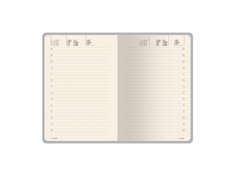 Ежедневник недатированный А5 Megapolis Loft, фиолетовый