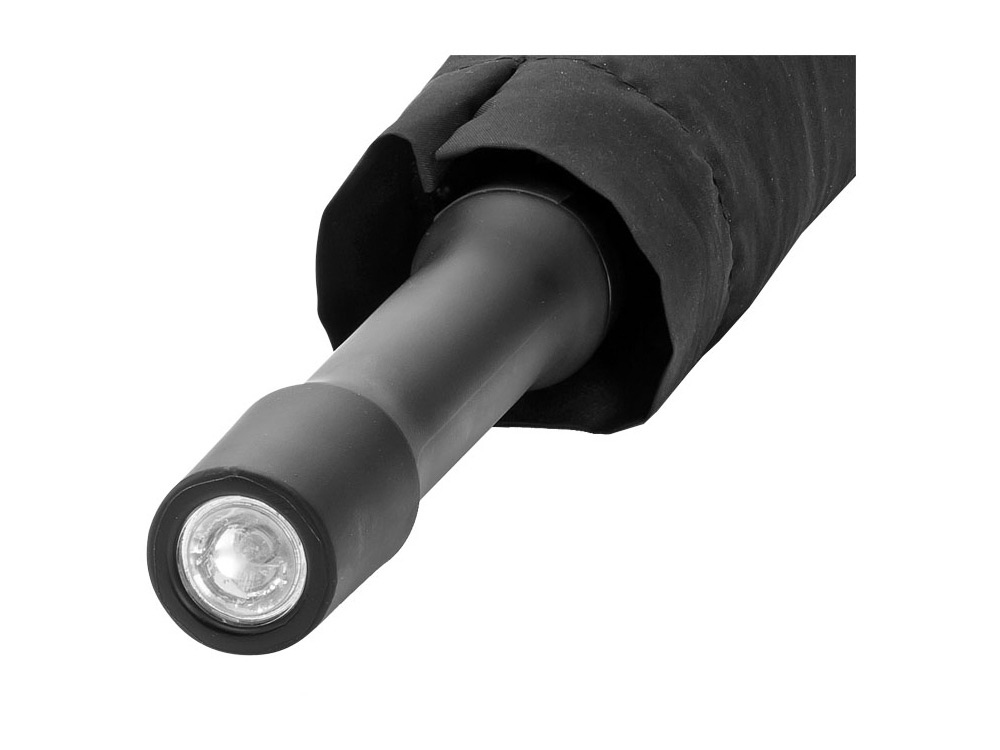 Зонт трость Rosari, полуавтомат 27, черный