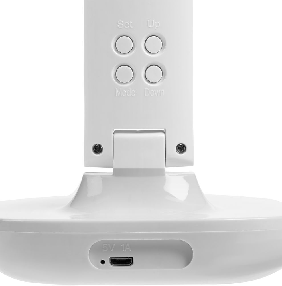 Настольная лампа с часами и календарем Office Torch