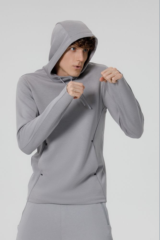 Худи унисекс Begi, серое, размер M