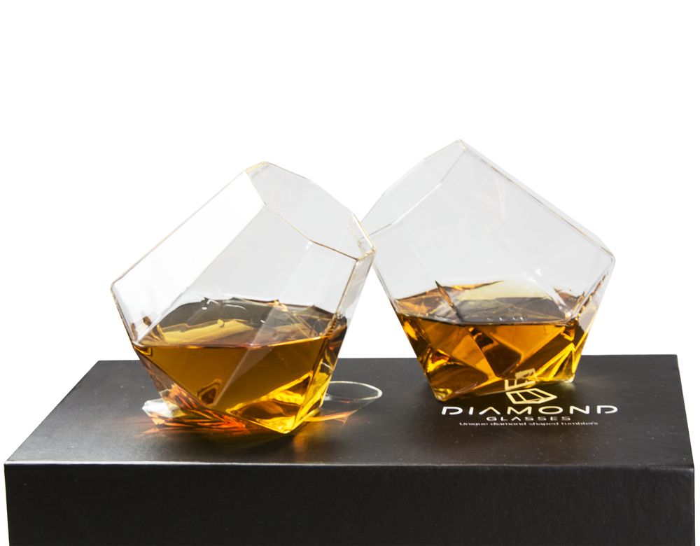 Набор из 2 бокалов Diamond с логотипом  | Print Logo