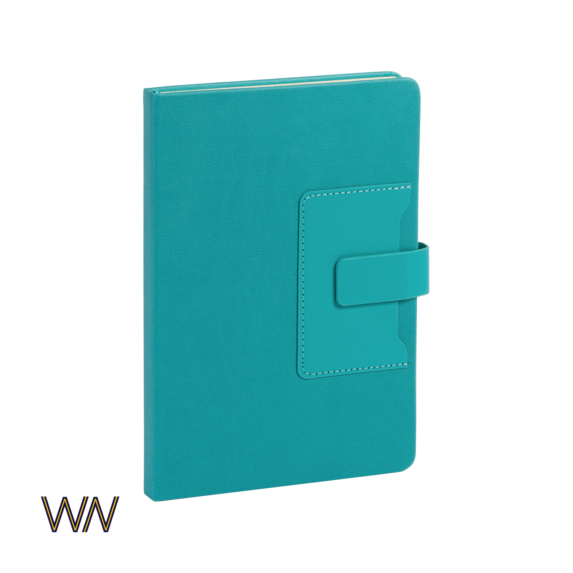 Ежедневник недатированный "Монти", формат А5, бирюзовый