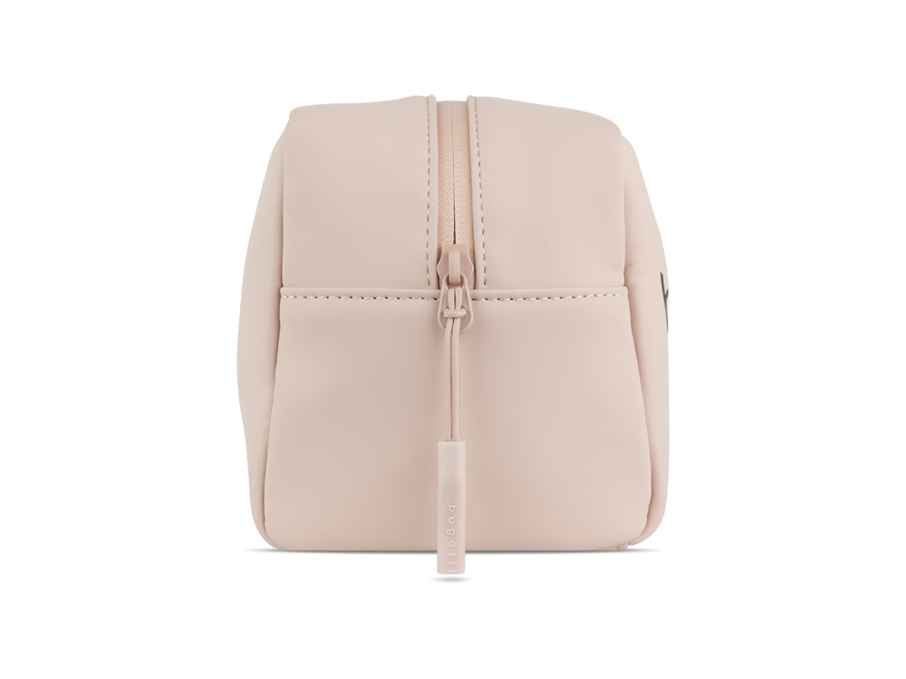 Несессер BUGATTI Rina, пудровый, переработанный полиуретан, 26х12,5х14 см, 3 л