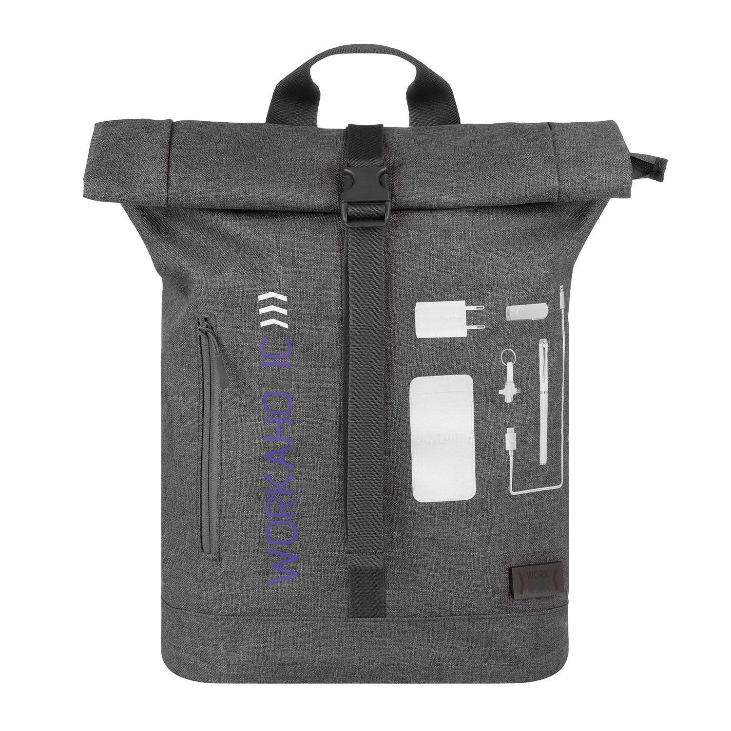 Рюкзак Монте (Monte), черный фото на сайте Print Logo.