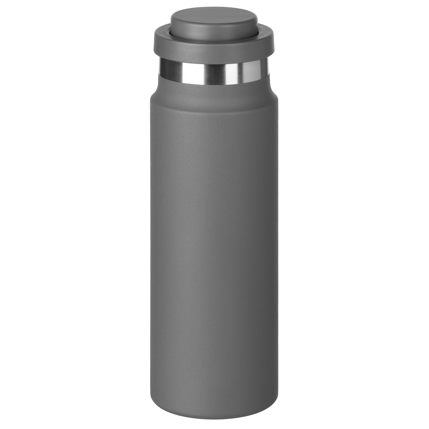 Термобутылка вакуумная герметичная Allegra, серая