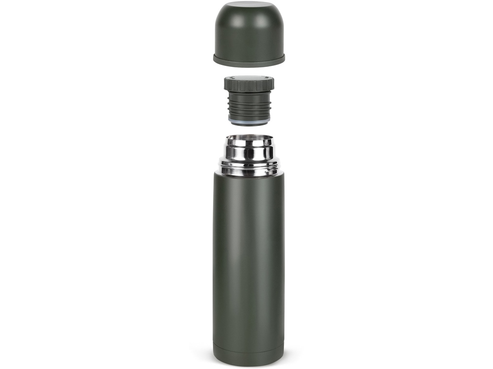 Термос Relaxika 101 (0,75 литра), хаки (без лого)