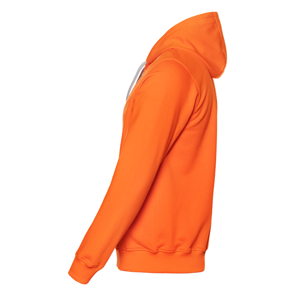 Толстовка мужская STAN с капюшоном на молнии футер с начёсом 280, 17, Оранжевый,  (28/1)  (56/XXXL)