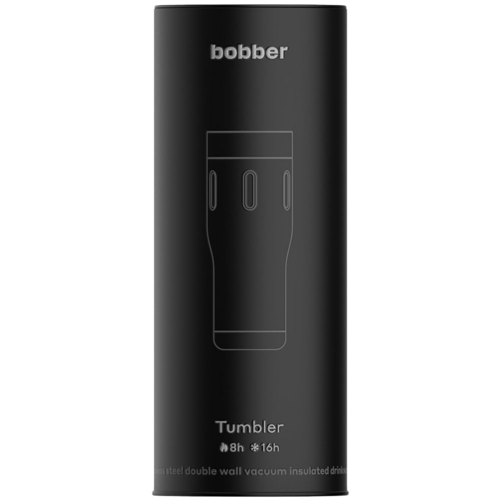 Термостакан Tumbler 470, вакуумный — пример нанесения логотипа (bobber) | Print Logo