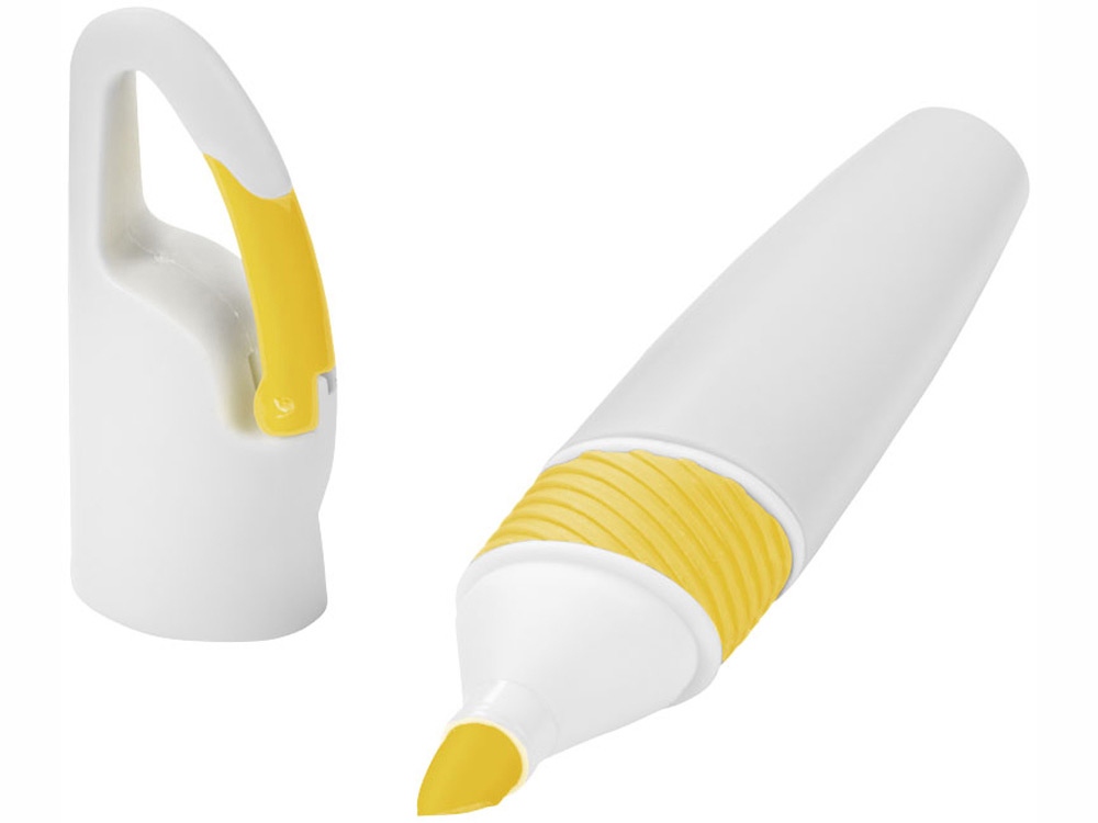 Маркер Picasso с карабином, белый/желтый