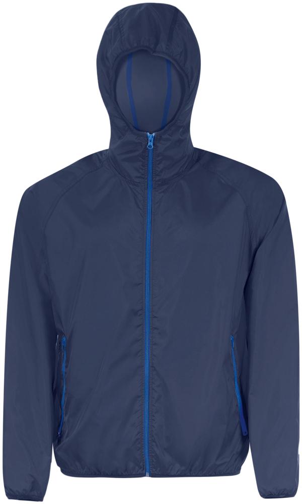 Ветровка Shore темно-синяя фото на сайте Print Logo.