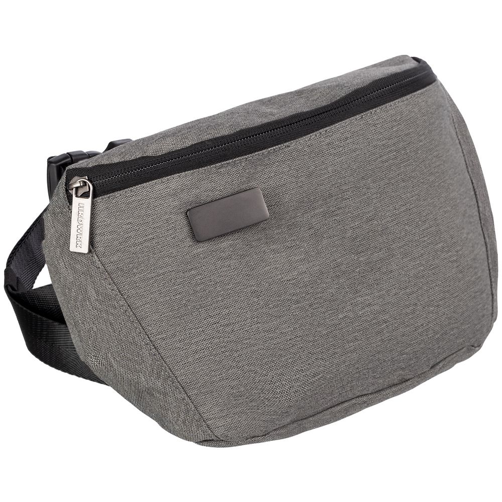 Поясная сумка со светоотражающим паттерном Hard Work Reflective фото на сайте Print Logo.