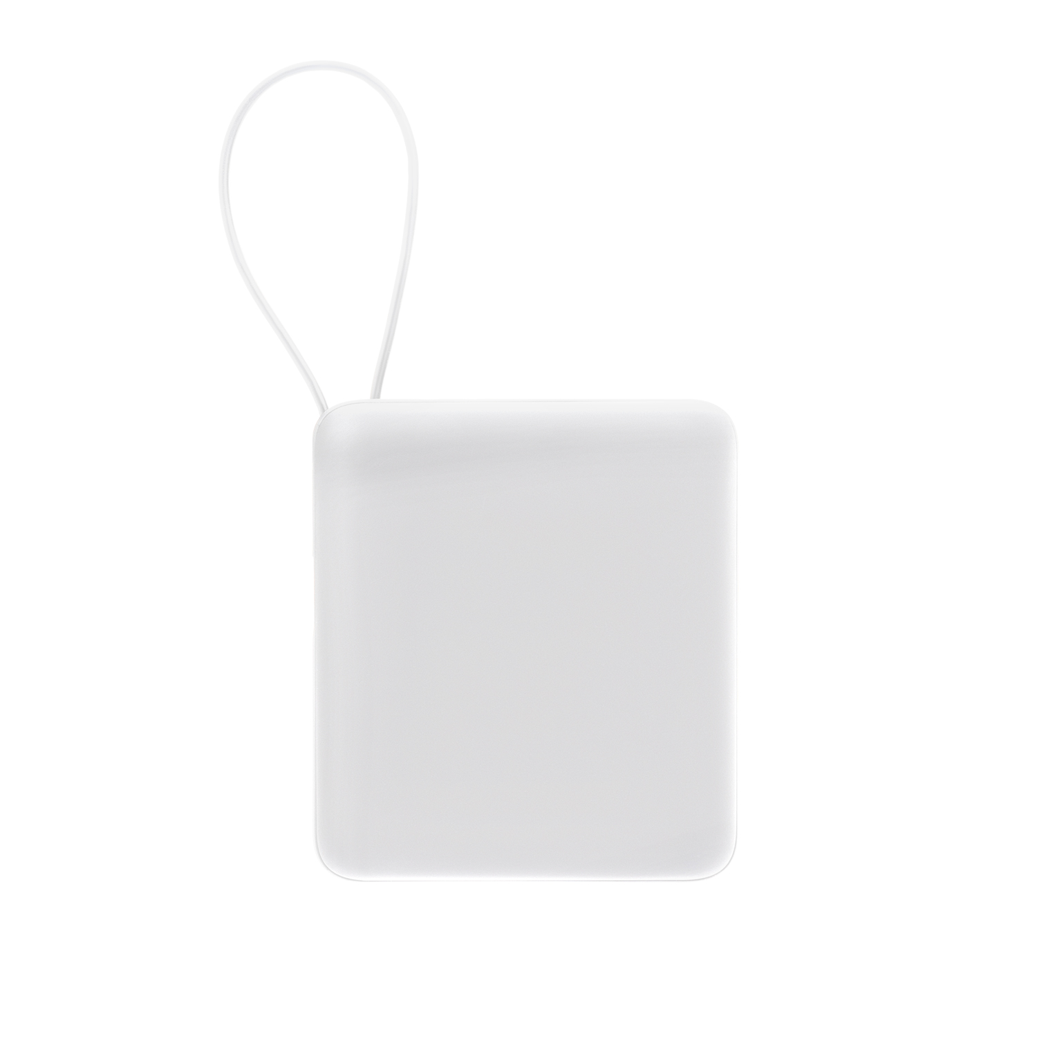 Внешний аккумулятор с подсветкой Ritter PD 10000mAh с функцией беспроводной зарядки 15W, белый