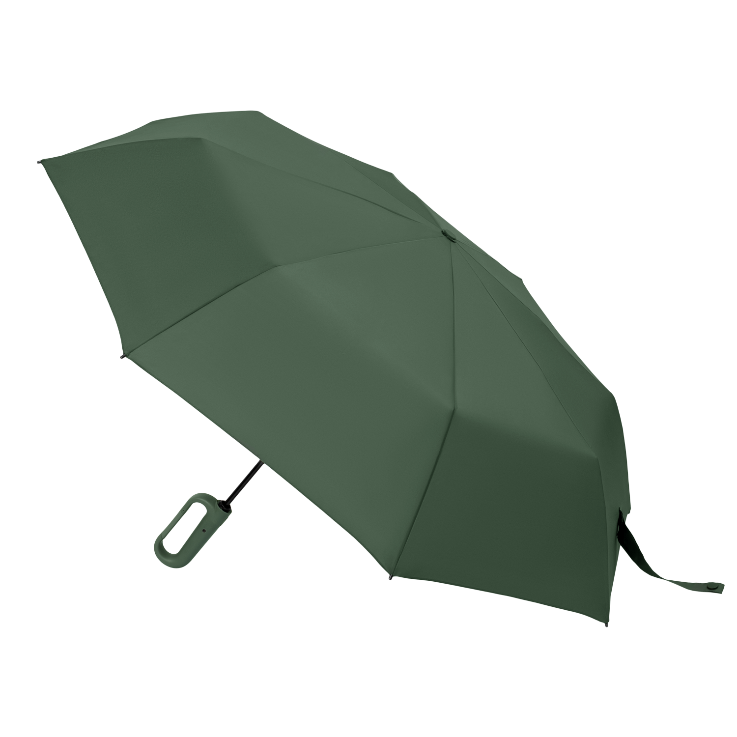 Зонт складной Азимут (Azimut), зеленый
