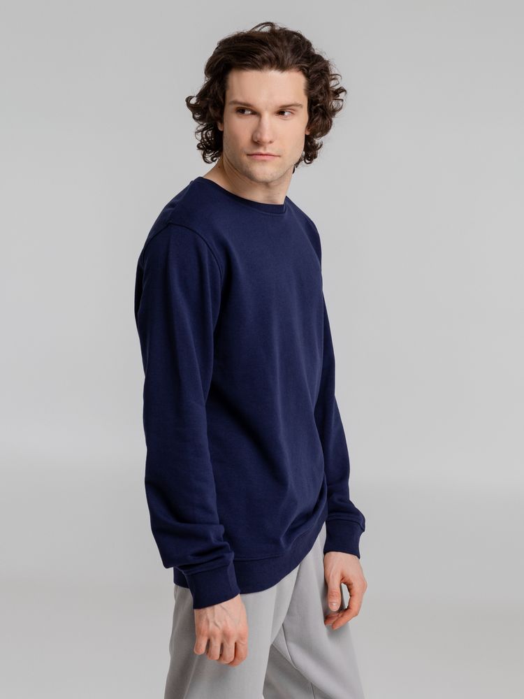 Свитшот унисекс BNC Inspire (Organic), темно-синий, размер M