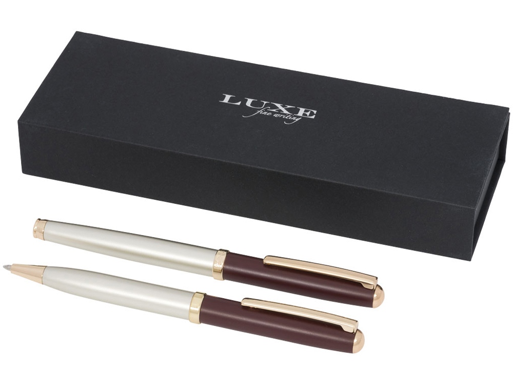 Подарочный набор ручек Nonet с логотипом Luxe | Print Logo