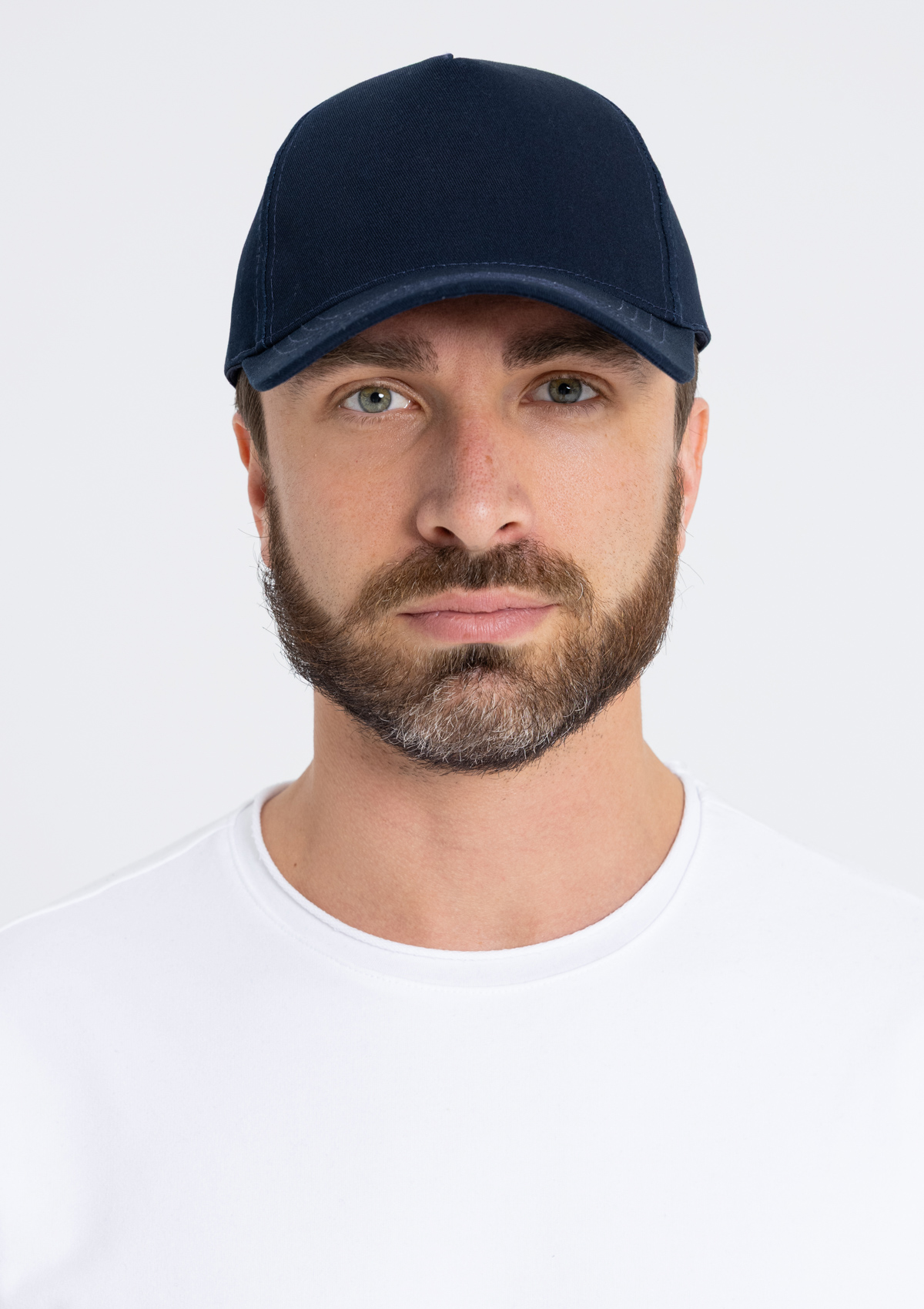 Бейсболка STAN 5 клиньев хлопок 280, 03, Тёмно-синий,  (46)  (56-58)