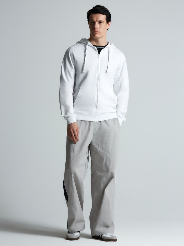 Толстовка на молнии с капюшоном Siverga 2.0, белая, размер 3XL