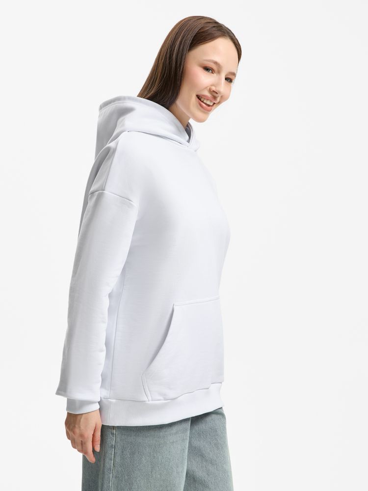Худи унисекс оверсайз Daylero, белое, размер 3XL/4XL
