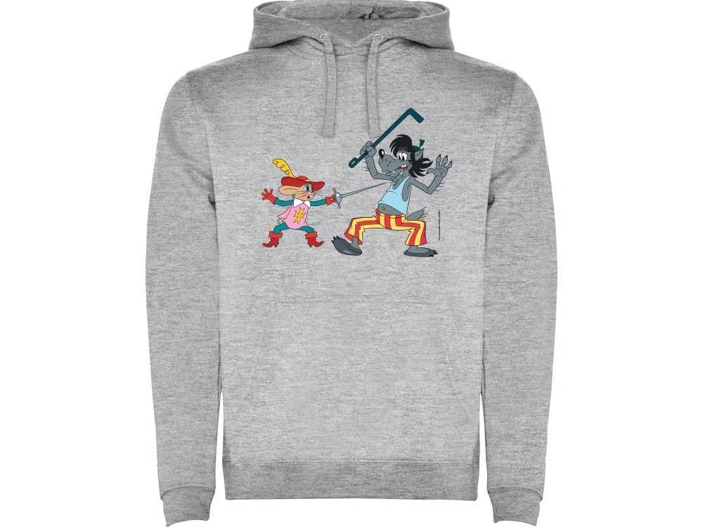 Толстовка с капюшоном Ну, погоди! мужская с логотипом Союзмультфильм x Oasis | Print Logo