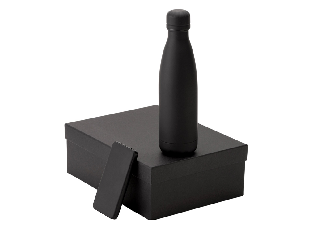 Подарочный набор COLOR IT с термобутылкой и повербанком с логотипом  | Print Logo