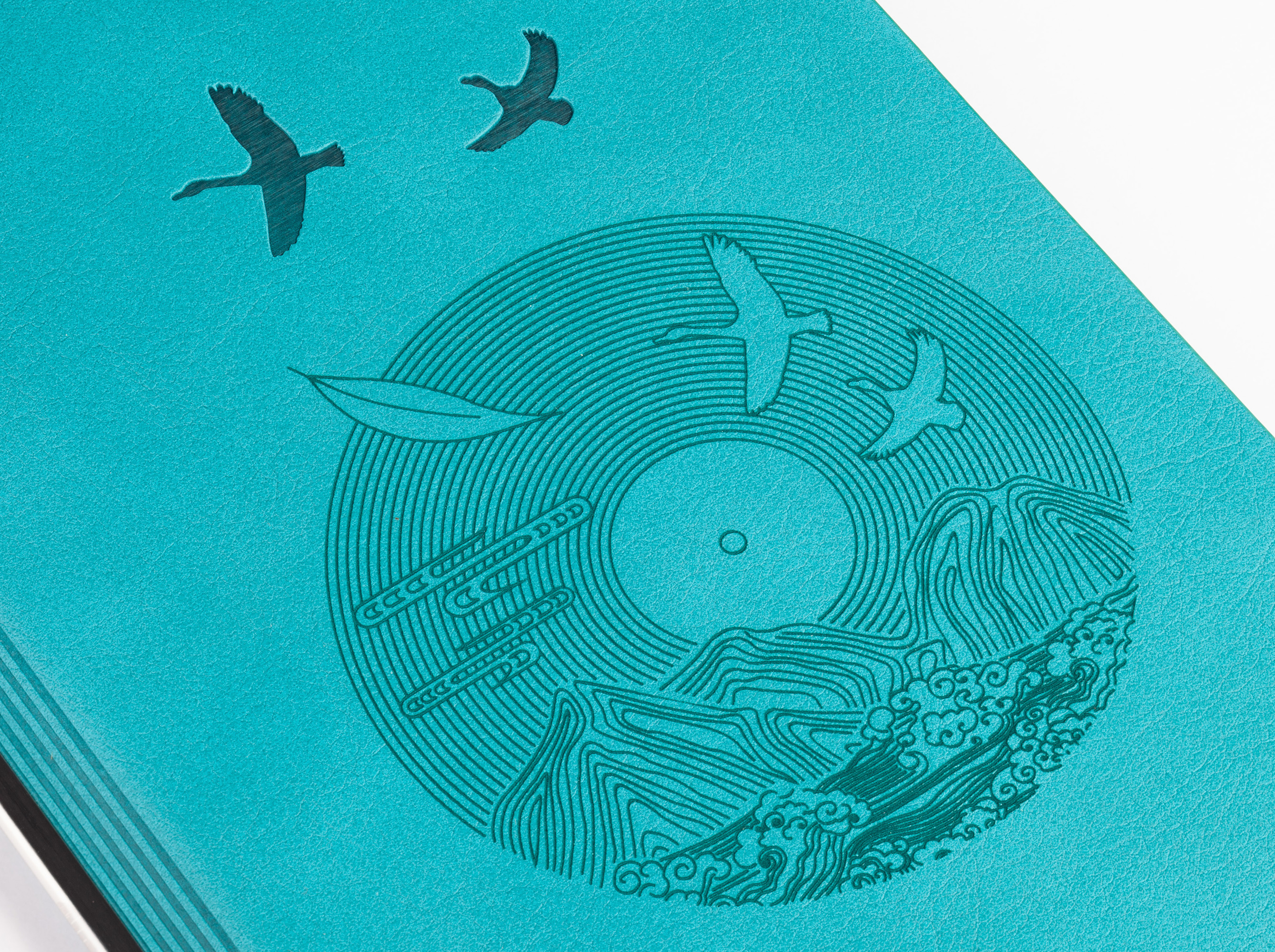 Ежедневник недатированный "Аскона", формат А5, черный, синий