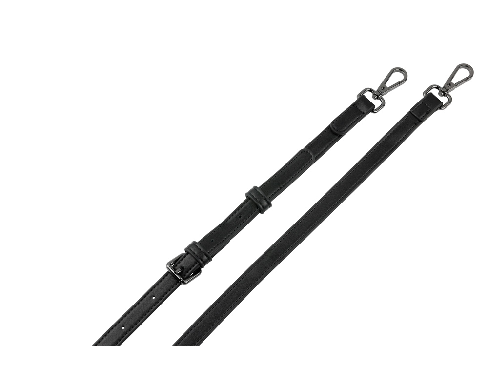 Сумка кросс-боди женская BUGATTI АЛМАТА | ALMATA, чёрная, полиуретан, 21,5х6х15 см