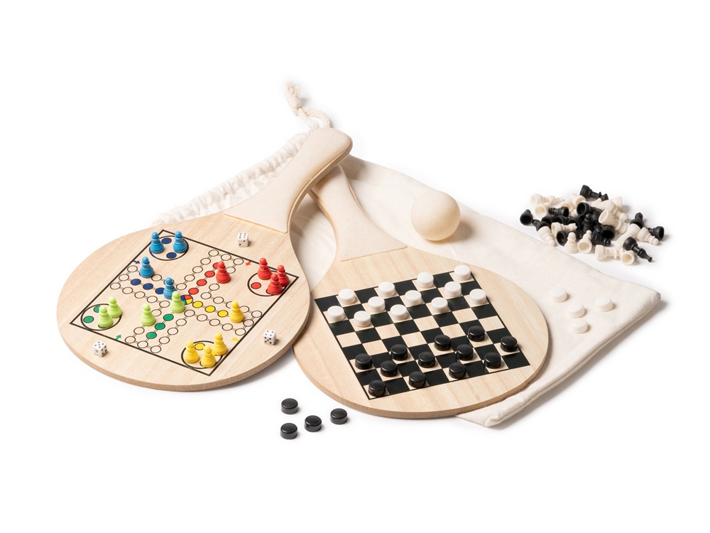 Набор пляжных ракеток SALENTO с логотипом  | Print Logo