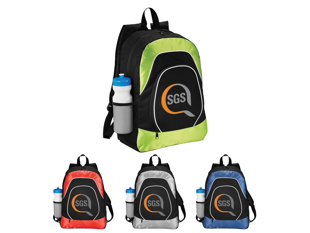 Рюкзак для планшета Branson, черный/лайм