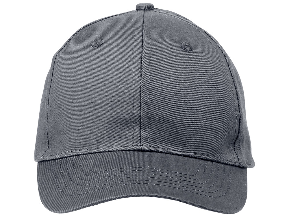 Бейсболка Watson, 6 панелей, серый