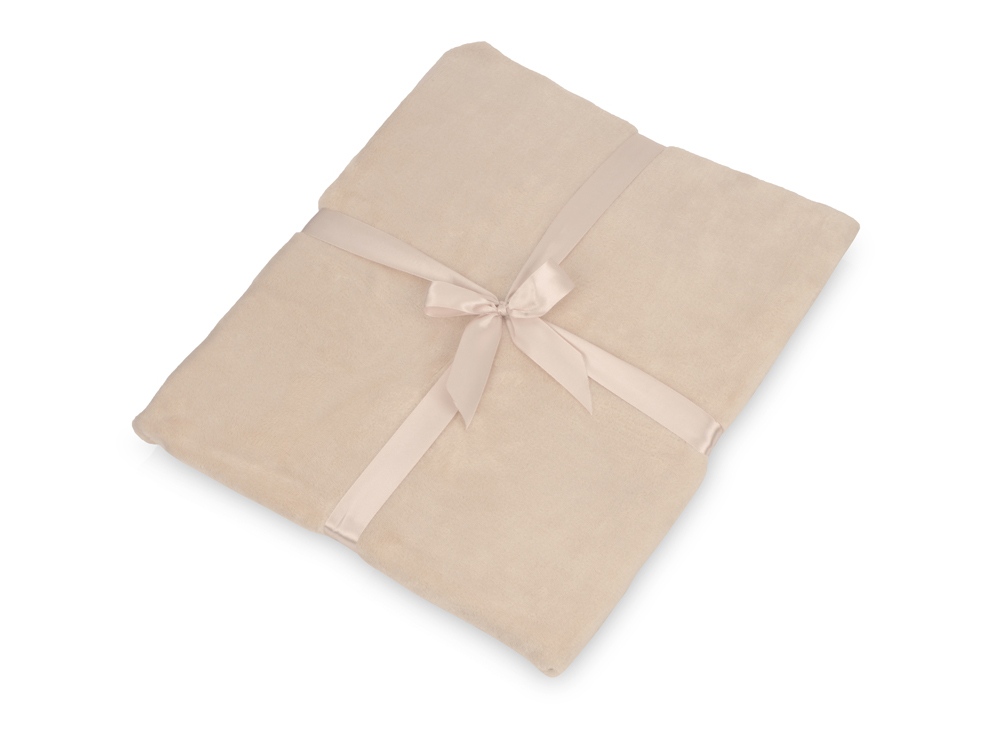 Плед флисовый Natty из переработанного пластика с логотипом  | Print Logo