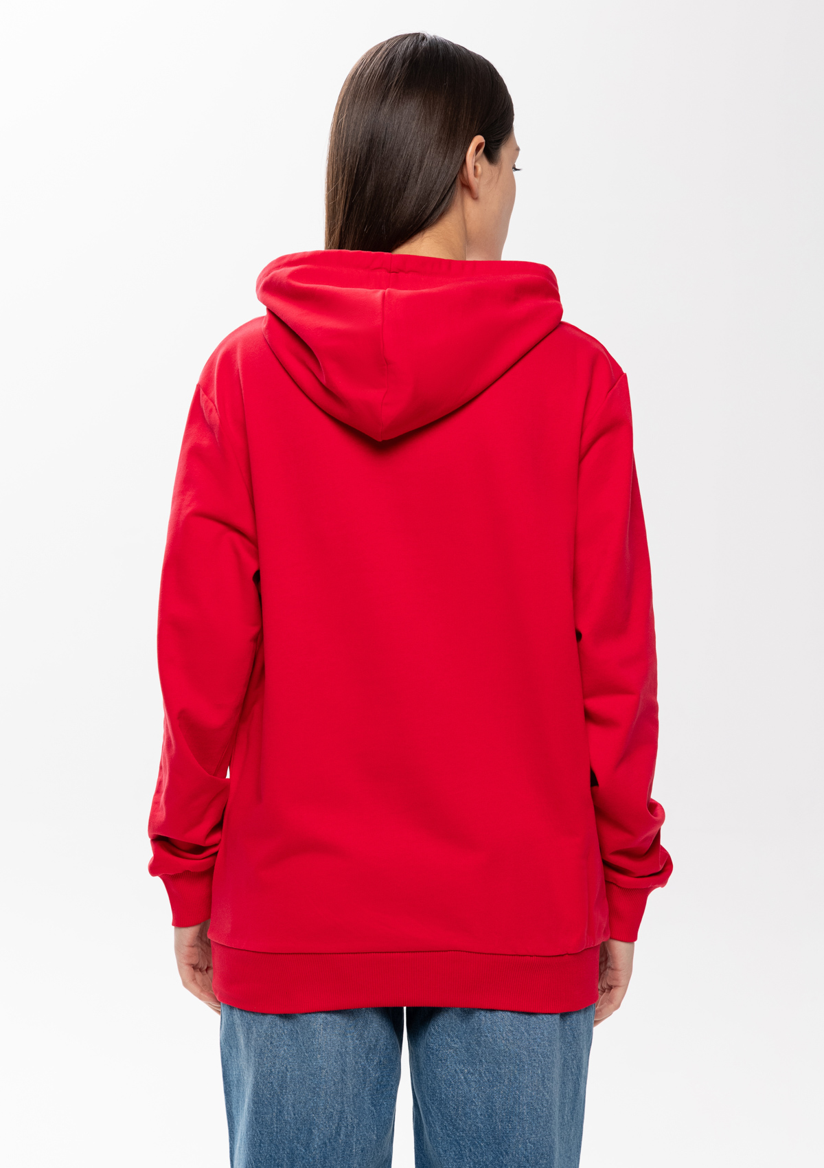 Худи унисекс STAN футер без начёса 260, 23, Красный,  (14)  (54/XXL)