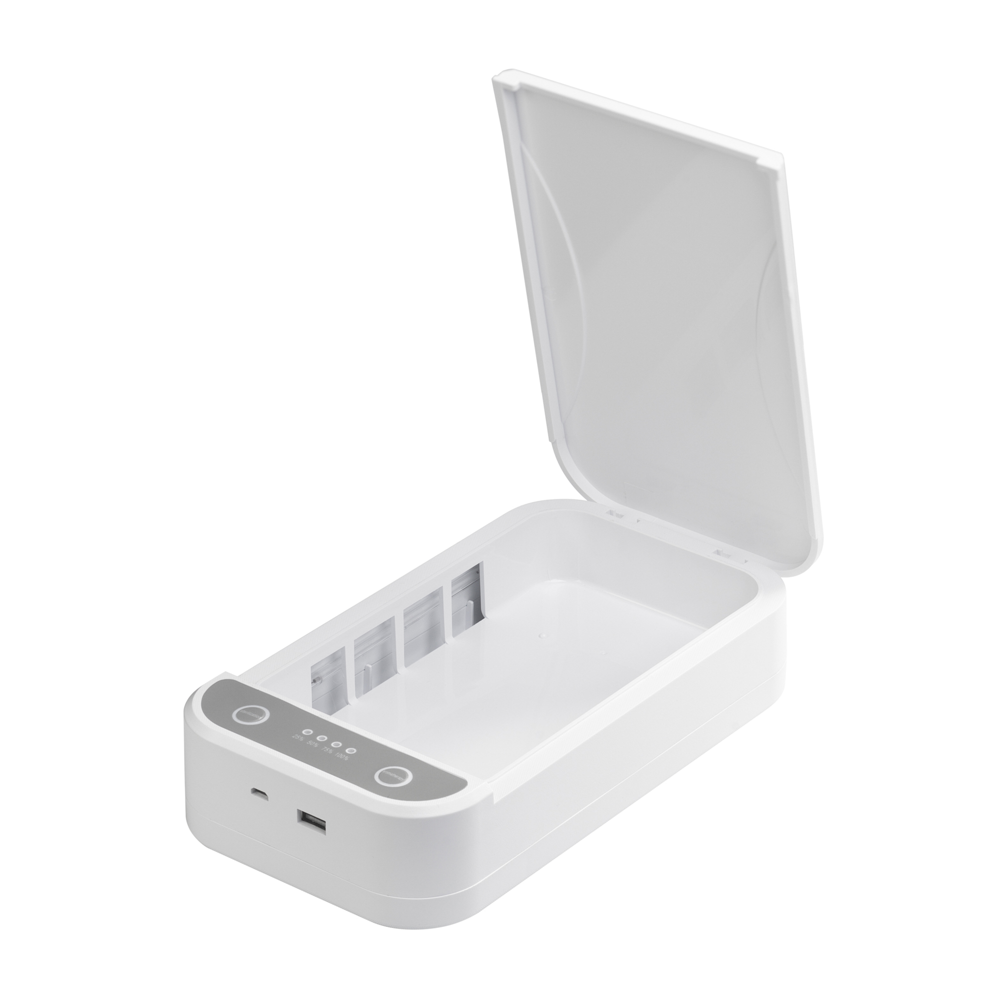 УФ-стерилизатор с беспроводным зарядным устройством фото на сайте Print Logo.