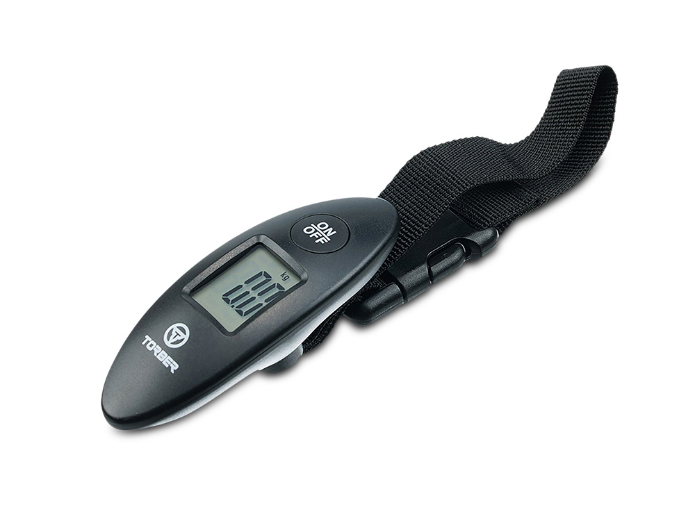 Весы для багажа электронные с логотипом Torber | Print Logo