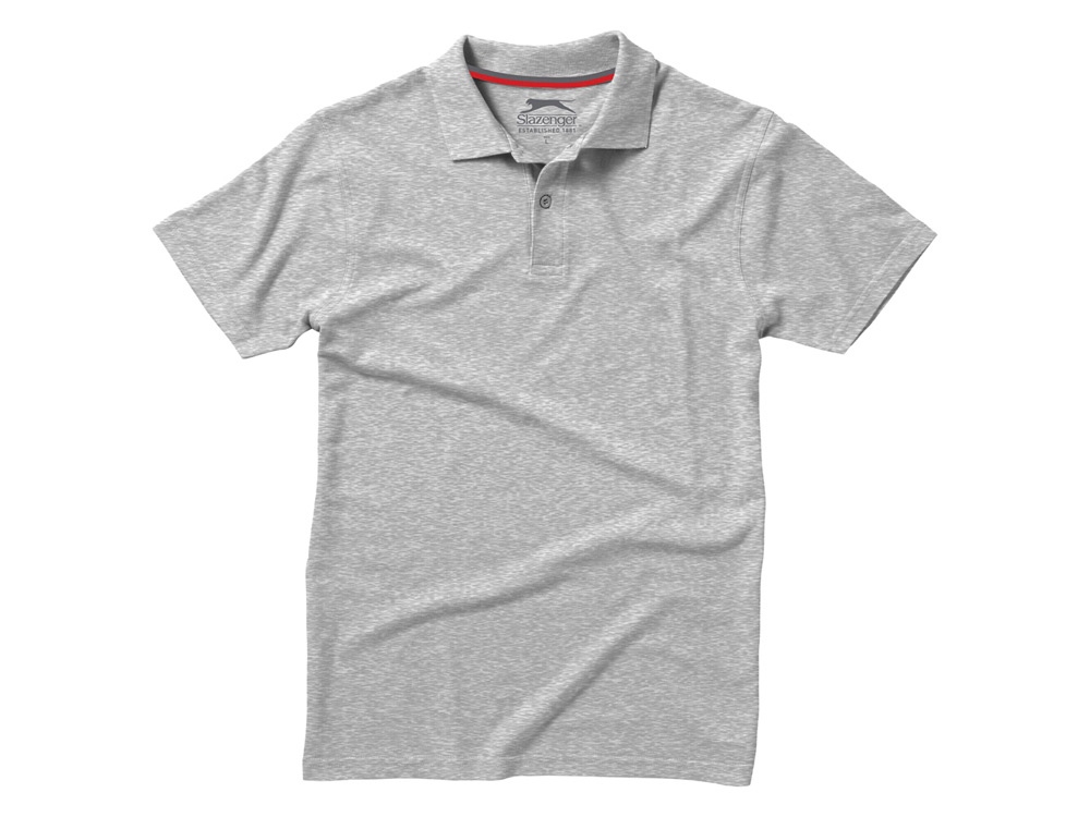 Рубашка поло Advantage мужская, серый меланж